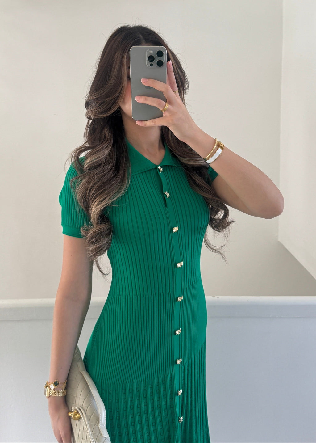 ÉCRU Dress - Green