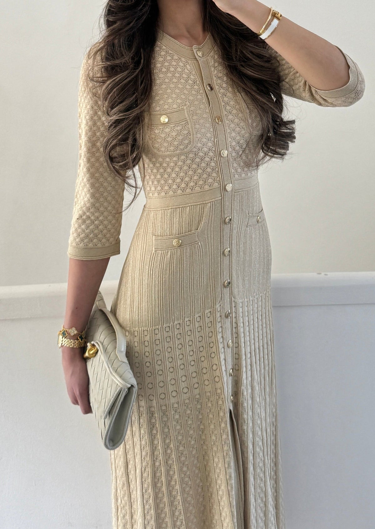 ÉCRU Dress- Beige