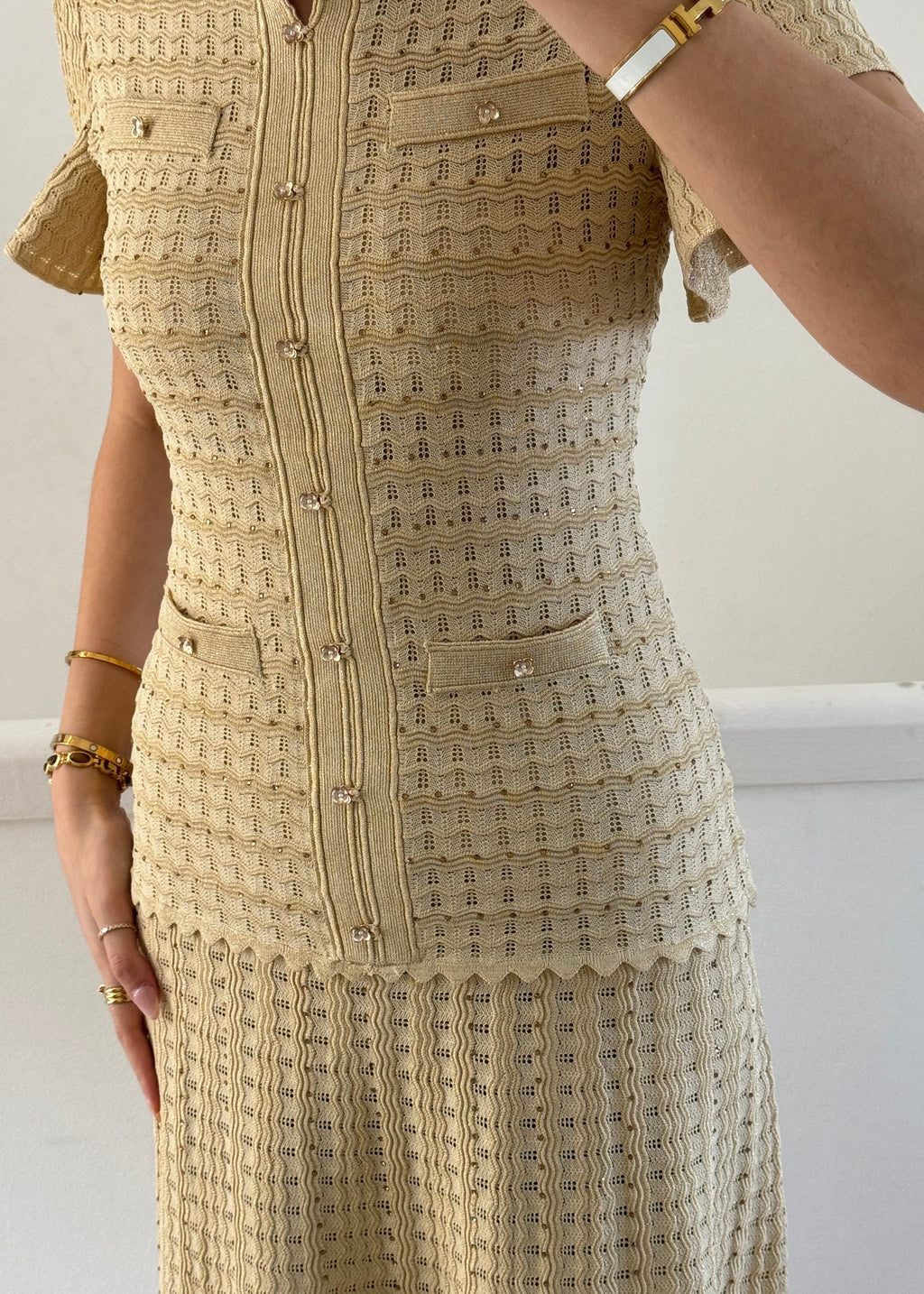ÉCRU dress- beige