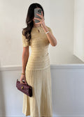 ÉCRU dress- beige