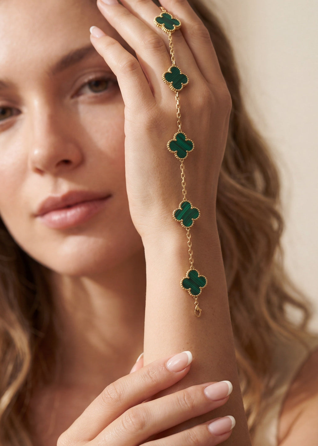 clover bracelet - green Position 2